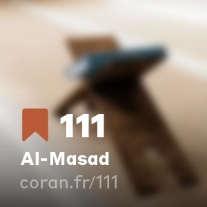 Sourate Al-Masad (n°111)